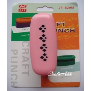 Jef Giant Craft Punch - Argyle Pattern