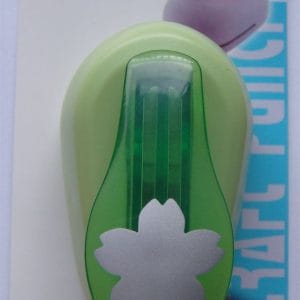 Jef Craft Punch - 5 petal flower curled end - Medium