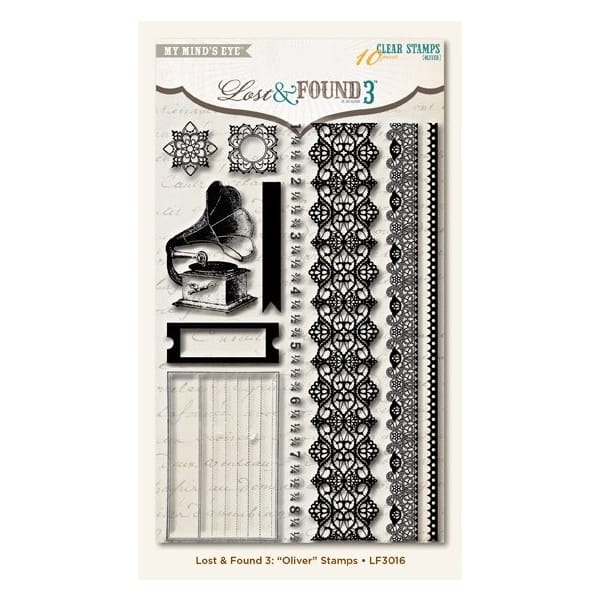 My Minds Eye Lost and Found 3 - Oliver Clear Stamp