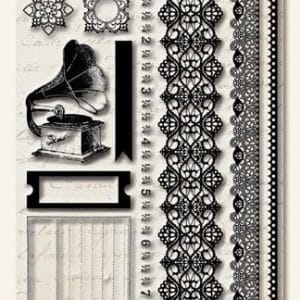 My Minds Eye Lost and Found 3 - Oliver Clear Stamp