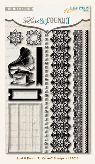 My Minds Eye Lost and Found 3 - Oliver Clear Stamp