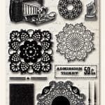 My Minds Eye Lost and Found 3  - Ruby Clear Stamp