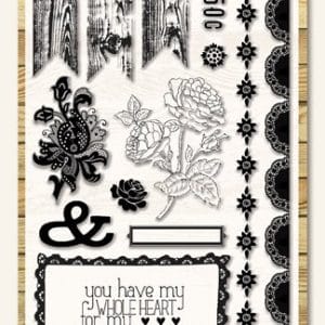 My Mind's Eye Miss Caroline - Howdy Doody Baby Clear Stamp