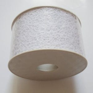 Mesh Ribbon Large - White