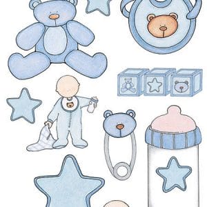 My Mind's Eye "Our Baby Boy" Stickers