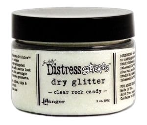 Tim Holtz Clear Rock Candy Dry Glitter