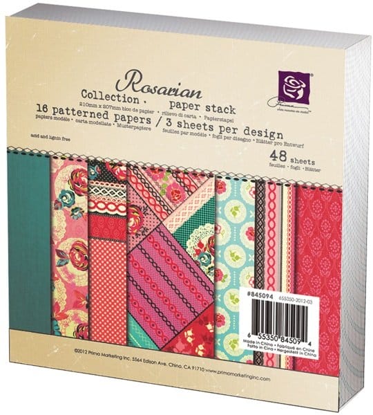 Prima - Rosarian - 6x6 Paperpack Rosarian Prima - Rosarian - 6x6 Paperpack