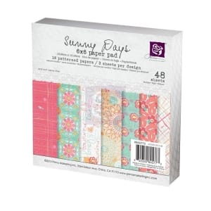 Prima - Sunny Days - 6x6 Paperpack