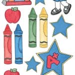 My Mind's Eye  "Super Student" Stickers