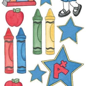 My Mind's Eye "Super Student" Stickers