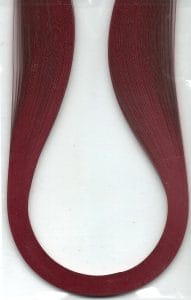 3mm Quilling Strip - Dark Maroon