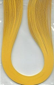 3mm Quilling Strip - Orangish Yellow