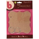 PaperMania Bare Basics Chipboard Album - Parenthesis