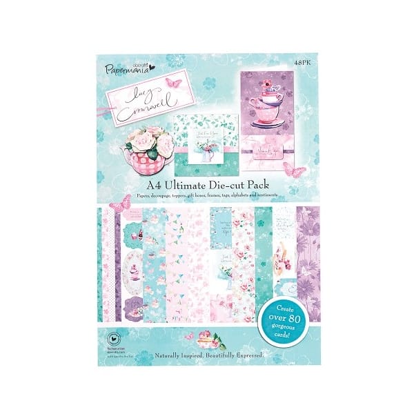 Papermania Ultimate Die-Cut & A4 Paper Pack by Lucy Cromwell