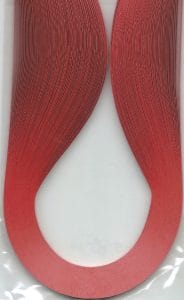 5mm Quilling Strip - Vermilon Red