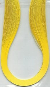 3mm Quilling Strip - Yellow
