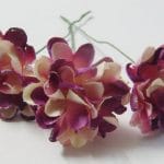 Paper Flowers - Sparkled Carnation - Purple