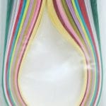 10mm Quilling Strip - Mix BrightColor (Dark Green to Yellow)