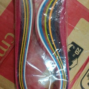 25mm Quilling Strip - Mix BrightColor (Pink to Maroon)