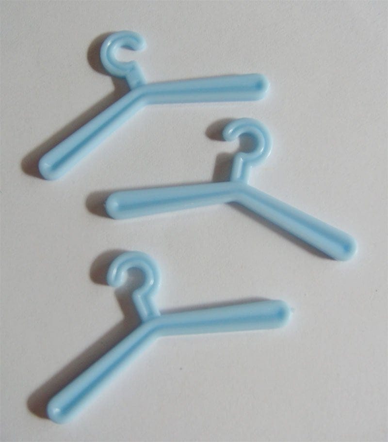 Baby Plastic Hangers - Baby Blue BabyBluePlasticHangers Baby Plastic Hangers - Baby Blue