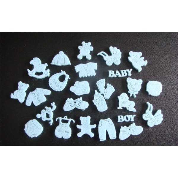 Baby Boy Felt Embellishment Set Combo 2