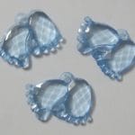 Baby Feets plastic - Baby Blue