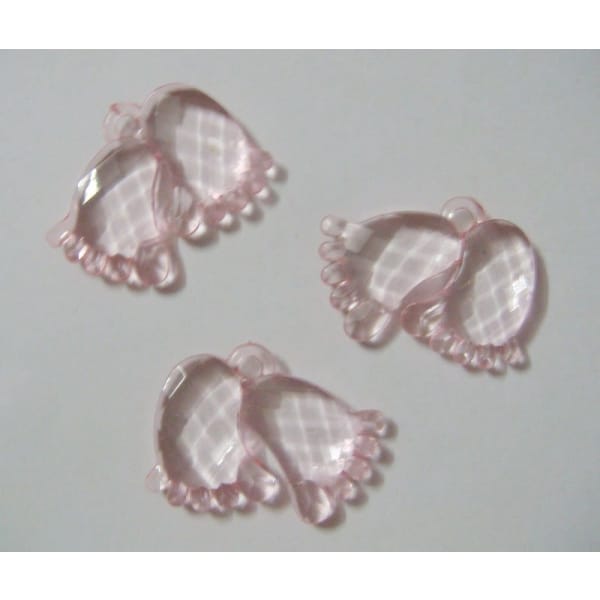 Baby Feets plastic - Baby Pink
