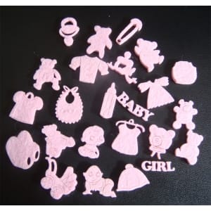Baby Girl Felt Embellishment Set Combo 1