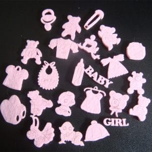 Baby Girl Felt Embellishment Set Combo 1