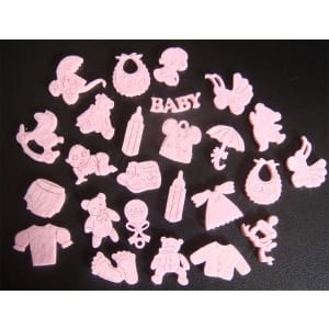 Baby Girl Felt Embellishment Set Combo 4