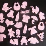 Baby Girl Felt Embellishment Set Combo 4