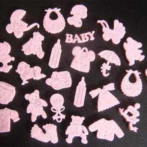 Baby Girl Felt Embellishment Set Combo 4