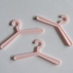 Baby Plastic Hangers - Baby Pink