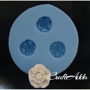 Rose Medium Silicone Clay Mould