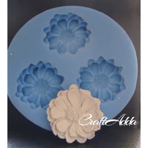 Cabbage Large Rose Silicone Clay Mould