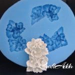A bunch of flowers Silicone Clay Mould