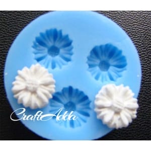 Small Daisy Silicone Clay Mould