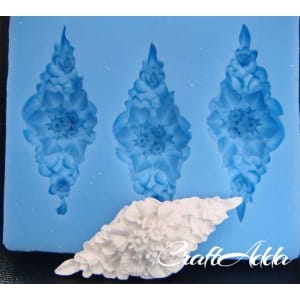 Diamond flower Silicone Clay Mould
