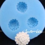 Mini loopy flower Silicone Clay Mould