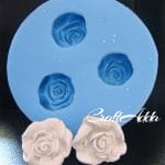 Medium Soft Rose Silicone Clay Mould