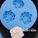 Medium Lotus Flower Silicone Clay Mould