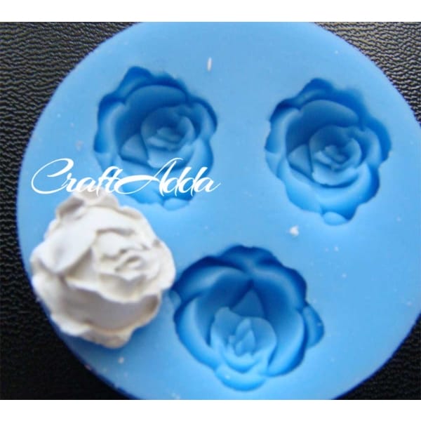 Medium Flower Silicone Clay Mould