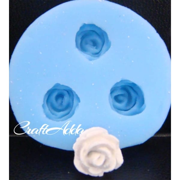 Rose Bud Silicone Clay Mould