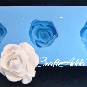 Rose Flower Silicone Clay Mould