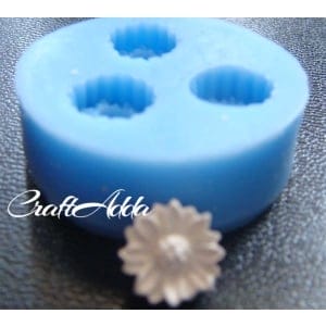 Mini Daisy Silicone Clay Mould