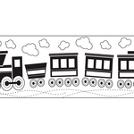 Fiskar Continous Stamps - Choo Choo