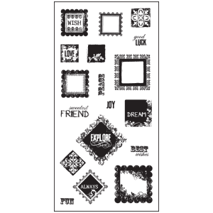 Fiskar Stamps - Squarely Sentimental