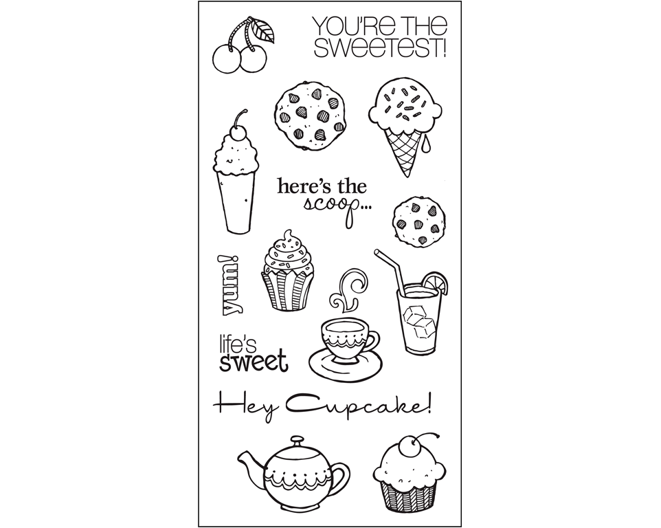 Fiskar Stamps - The Sweet Life FiskarSweetLife Fiskar Stamps - The Sweet Life