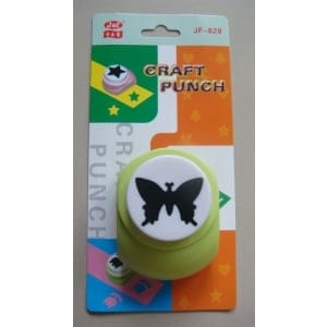 Jef Giant Craft Punch - Butterfly design 1