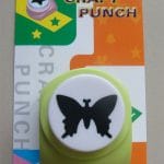 Jef Giant Craft Punch - Butterfly design 1